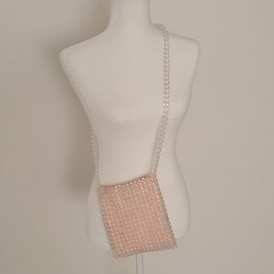 Urban outfitters plastic beaded bag